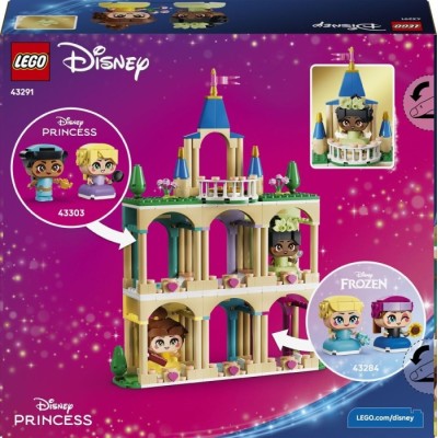 Конструктор LEGO® Disney Мініпринцеси Бель і Тіана з замком (43291)