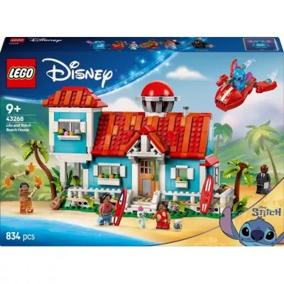 Конструктор LEGO® Disney Пляжний будинок Ліло і Стіч (43268)