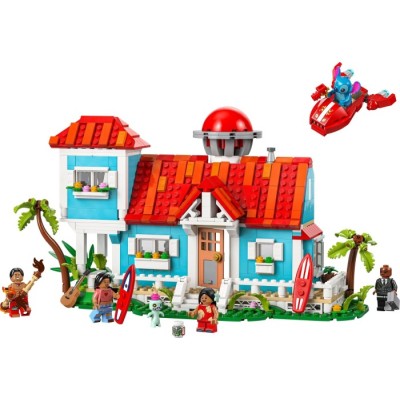 Конструктор LEGO® Disney Пляжний будинок Ліло і Стіч (43268)