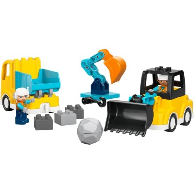 Конструктор LEGO® DUPLO 3-в-1 Будівельна техніка (10475)