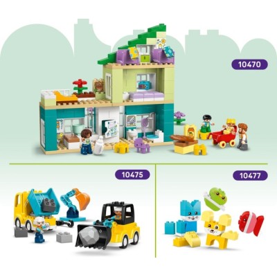 Конструктор LEGO® DUPLO 3-в-1 Будівельний майданчик і техніка (10476)