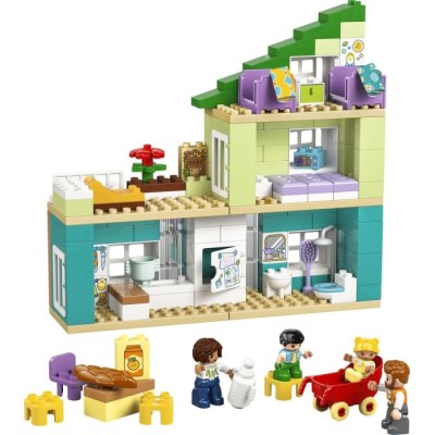 Конструктор LEGO® DUPLO 3-в-1 Сучасний родинний будинок із фігурками (10470)