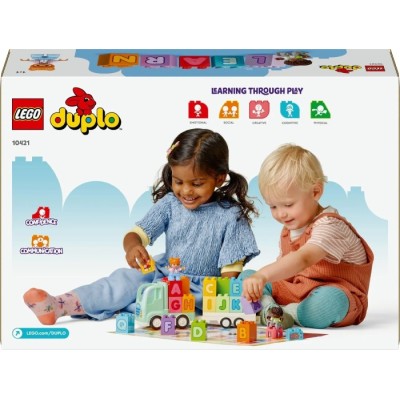 Конструктор LEGO® DUPLO Town Вантажівка з алфавітом (10421)