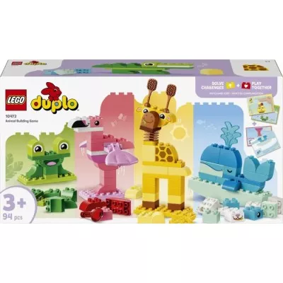 Конструктор LEGO® DUPLO Гра з побудови тварин (10472)