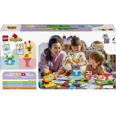 Конструктор LEGO® DUPLO Гра з побудови тварин (10472)