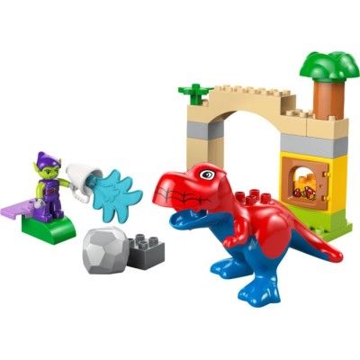 Конструктор LEGO® DUPLO Динозавр Spidey-Rex проти Зеленого Гобліна (10463)