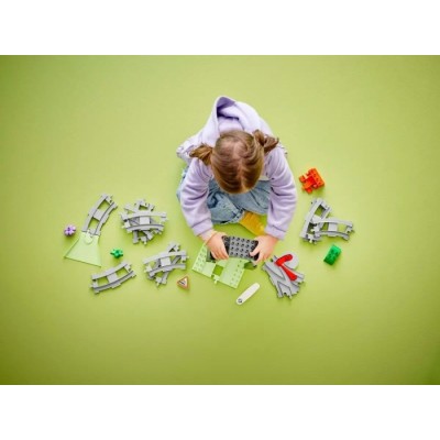 Конструктор LEGO® DUPLO Додатковий набір. Залізничний тунель і колії (10425)