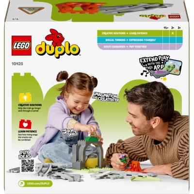 Конструктор LEGO® DUPLO Додатковий набір. Залізничний тунель і колії (10425)