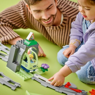 Конструктор LEGO® DUPLO Додатковий набір. Залізничний тунель і колії (10425)