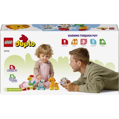 Конструктор LEGO® DUPLO Поезд животных (10412)