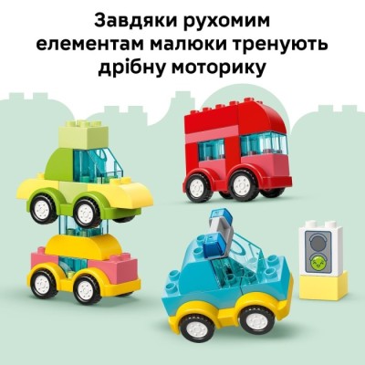 Конструктор LEGO® DUPLO Творчі транспортні засоби (10474)