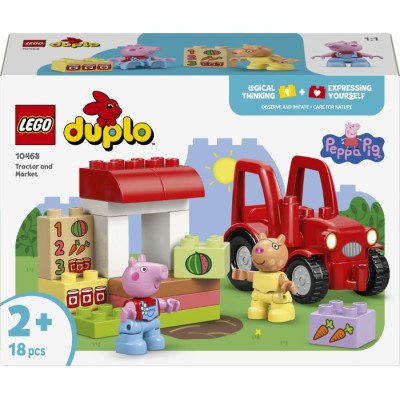 Конструктор LEGO® DUPLO Трактор і ринок (10468)