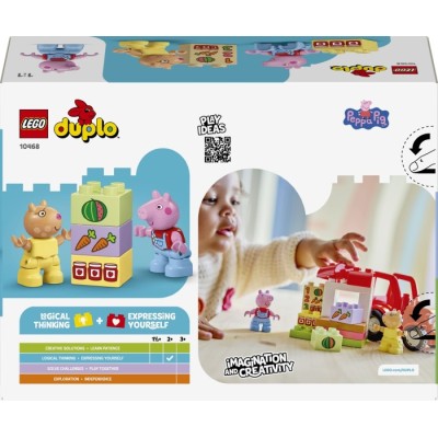 Конструктор LEGO® DUPLO Трактор і ринок (10468)