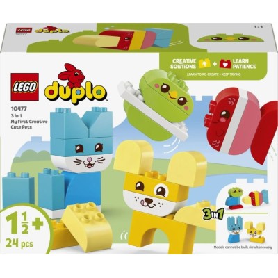 Конструктор LEGO® DUPLO Чарівні творчі домашні улюбленці 3 в 1 (10477)