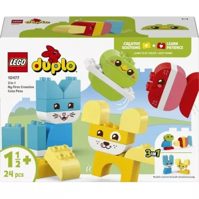 Конструктор LEGO® DUPLO Чарівні творчі домашні улюбленці 3 в 1 (10477)