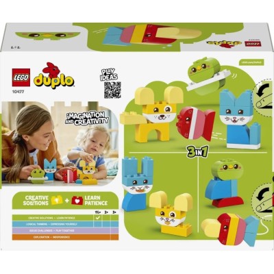 Конструктор LEGO® DUPLO Чарівні творчі домашні улюбленці 3 в 1 (10477)