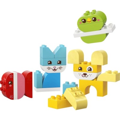 Конструктор LEGO® DUPLO Чарівні творчі домашні улюбленці 3 в 1 (10477)