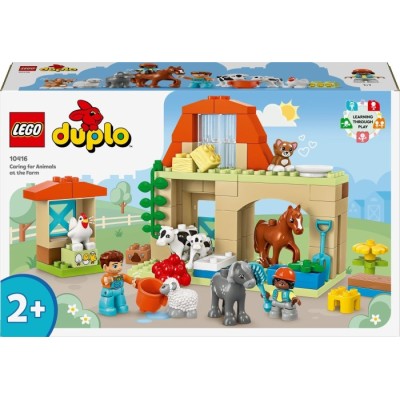 Конструктор LEGO® DUPLO® Догляд за тваринами на фермі (10416)