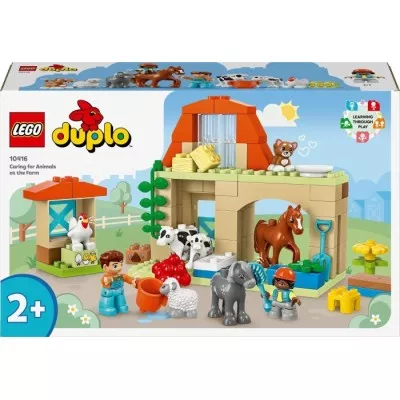 Конструктор LEGO® DUPLO® Догляд за тваринами на фермі (10416)
