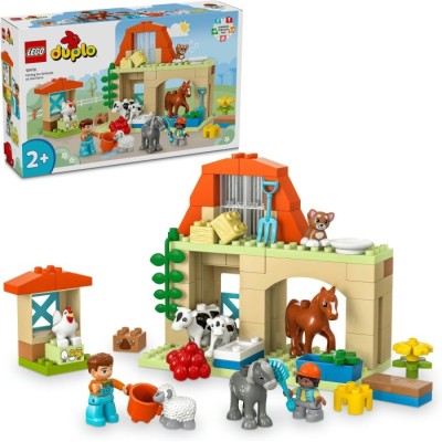 Конструктор LEGO® DUPLO® Догляд за тваринами на фермі (10416)