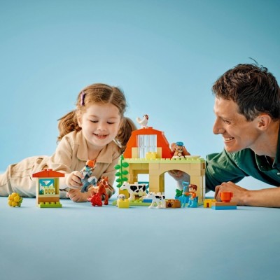 Конструктор LEGO® DUPLO® Догляд за тваринами на фермі (10416)