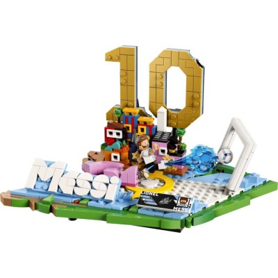 Конструктор LEGO® Editions Football Ліонель Мессі — найкращі моменти футбольних матчів (43011)