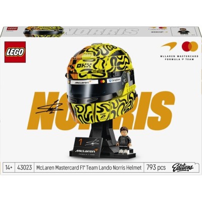 Конструктор LEGO® Editions Formula 1 Шолом Ландо Норріса з команди McLaren Mastercard F1® Team (43023)