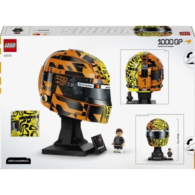 Конструктор LEGO® Editions Formula 1 Шолом Ландо Норріса з команди McLaren Mastercard F1® Team (43023)