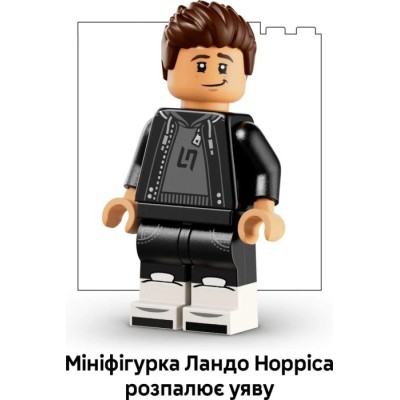 Конструктор LEGO® Editions Formula 1 Шолом Ландо Норріса з команди McLaren Mastercard F1® Team (43023)