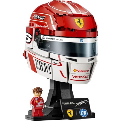 Конструктор LEGO® Editions Formula 1 Шолом Шарля Леклера з команди Scuderia Ferrari HP (43014)