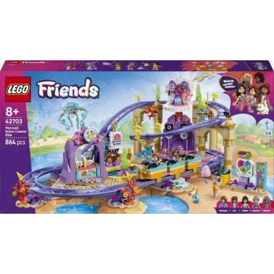 Конструктор LEGO® Friends Американські гірки з русалками (42703)