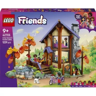 Конструктор LEGO® Friends Затишний лісовий будиночок для осіннього відпочинку (42705)