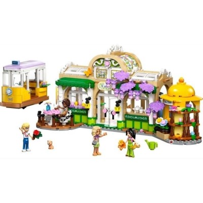 Конструктор LEGO® Friends Кавʼярня з рослинами і квіткова крамниця (42671)