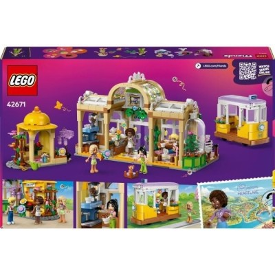 Конструктор LEGO® Friends Кавʼярня з рослинами і квіткова крамниця (42671)