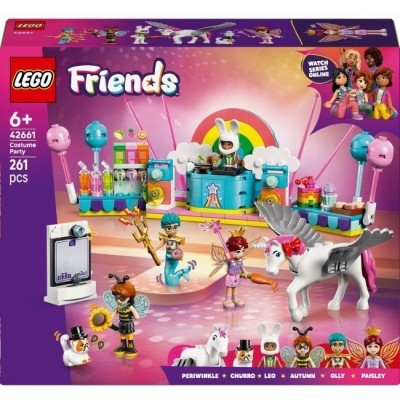 Конструктор LEGO® Friends Костюмована вечірка з єдинорогом і феєю (42661)