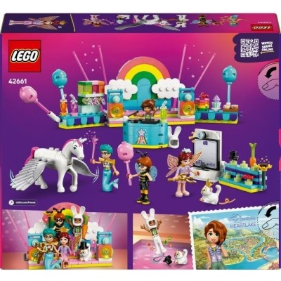 Конструктор LEGO® Friends Костюмована вечірка з єдинорогом і феєю (42661)