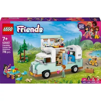 Конструктор LEGO® Friends Пригоди на фургоні дружби (42663)