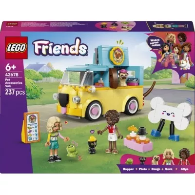 Конструктор LEGO® Friends Фургон з аксесуарами для улюбленців (42678)