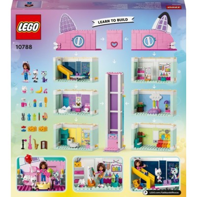 Конструктор LEGO® Gabby's Dollhouse Ляльковий будиночок Ґаббі (10788)