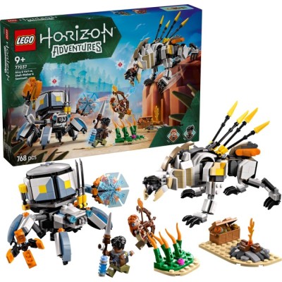Конструктор LEGO® Horizon Aloy і Varl проти Shell-Walker і Sawtooth (77037)