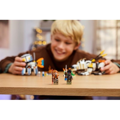 Конструктор LEGO® Horizon Aloy і Varl проти Shell-Walker і Sawtooth (77037)