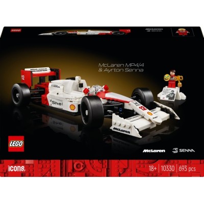 Конструктор LEGO® Icons McLaren MP4/4 і Айртон Сенна (10330)