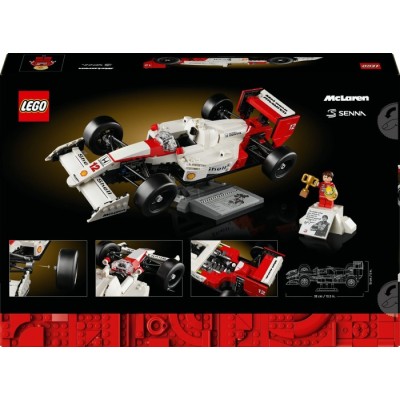 Конструктор LEGO® Icons McLaren MP4/4 і Айртон Сенна (10330)
