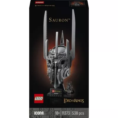 Конструктор LEGO® Icons Володар перснів: шолом Саурона (11373)