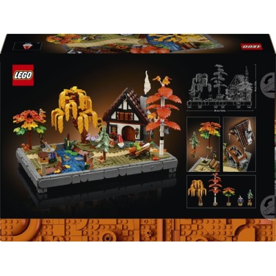 Конструктор LEGO® Icons Осінній котеджний сад (11372)