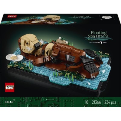 Конструктор LEGO® Ideas Пливучі морські видри (21366)