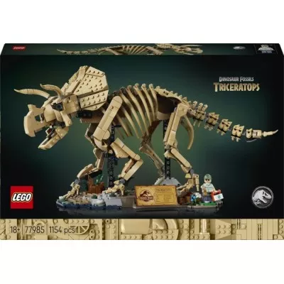 Конструктор LEGO® Jurassic World Скамʼянілості динозаврів: трицератопс (77985)