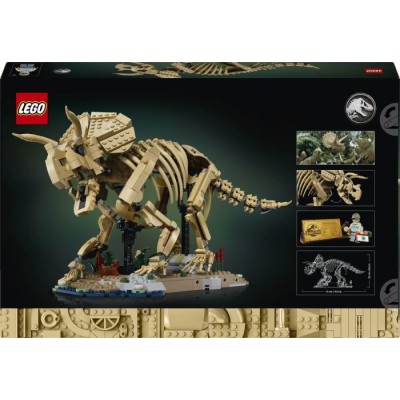 Конструктор LEGO® Jurassic World Скамʼянілості динозаврів: трицератопс (77985)