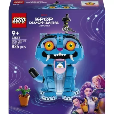Конструктор LEGO® KPop Demon Hunters Тигр Дерпі та пташка Сассі V29 (72537)