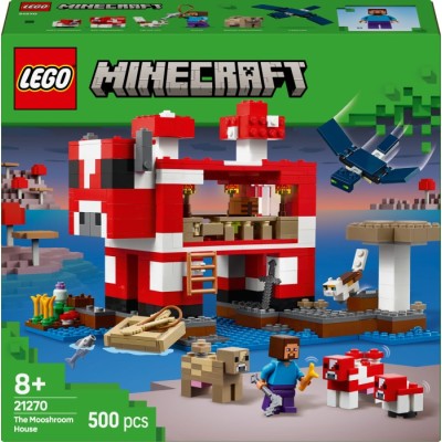 Конструктор LEGO® Minecraft Грибний будинок (21270)